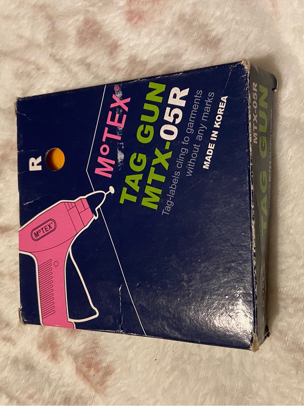 Pink Tag Gun MTX-05R - Garment Tagging Tool